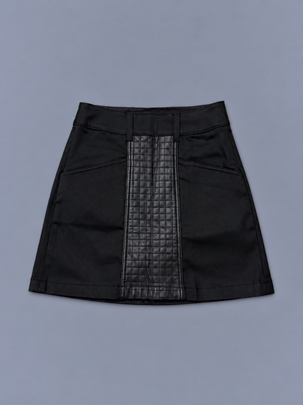 7 For All Mankind Mixed Media Mini Skirt – Size 24